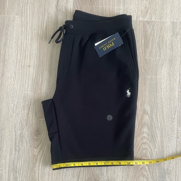 Polo Ralph Lauren Men’s Double Knit Shorts NWT Black Size M - Picture 6 of 8